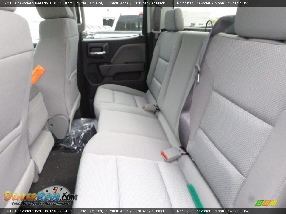 2017 Chevrolet Silverado 1500 Custom Double Cab 4x4 Summit White / Dark Ash/Jet Black Photo #13