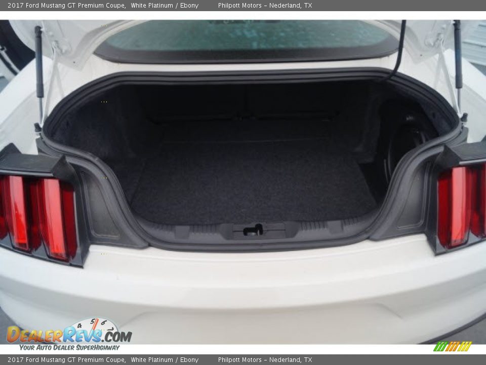 2017 Ford Mustang GT Premium Coupe White Platinum / Ebony Photo #9