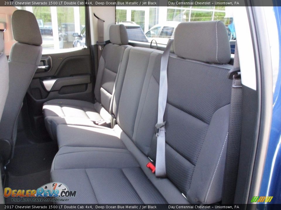 2017 Chevrolet Silverado 1500 LT Double Cab 4x4 Deep Ocean Blue Metallic / Jet Black Photo #13