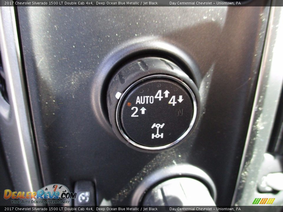 2017 Chevrolet Silverado 1500 LT Double Cab 4x4 Deep Ocean Blue Metallic / Jet Black Photo #15