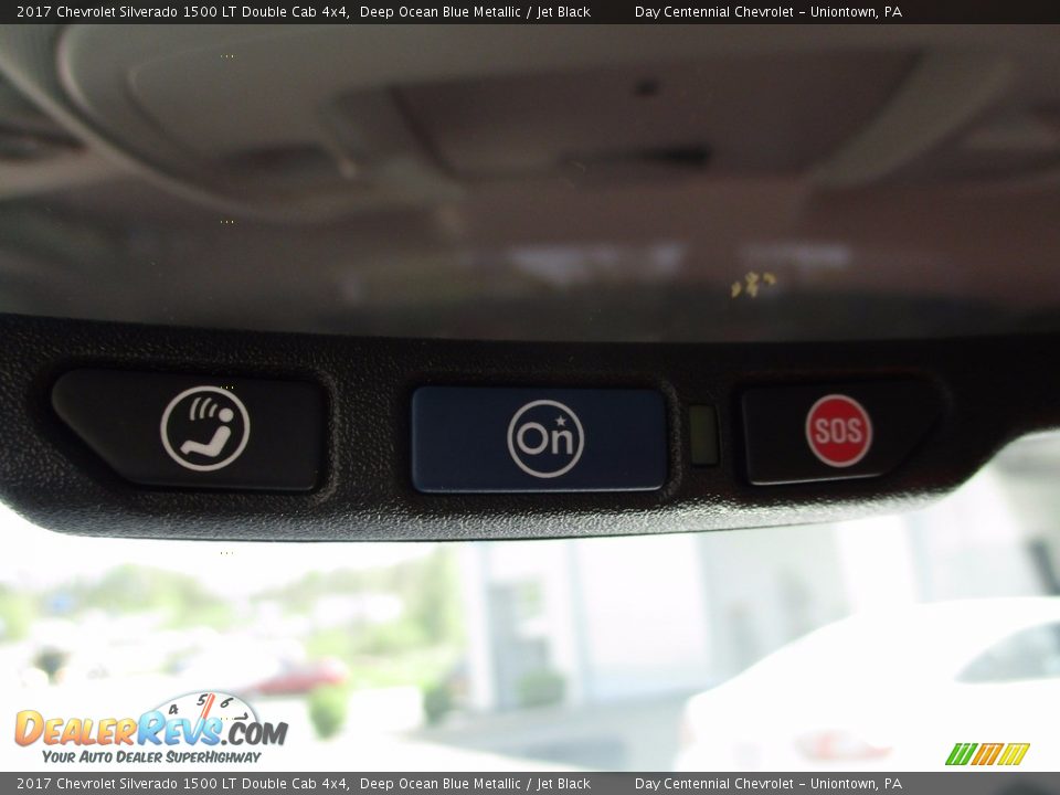 2017 Chevrolet Silverado 1500 LT Double Cab 4x4 Deep Ocean Blue Metallic / Jet Black Photo #18