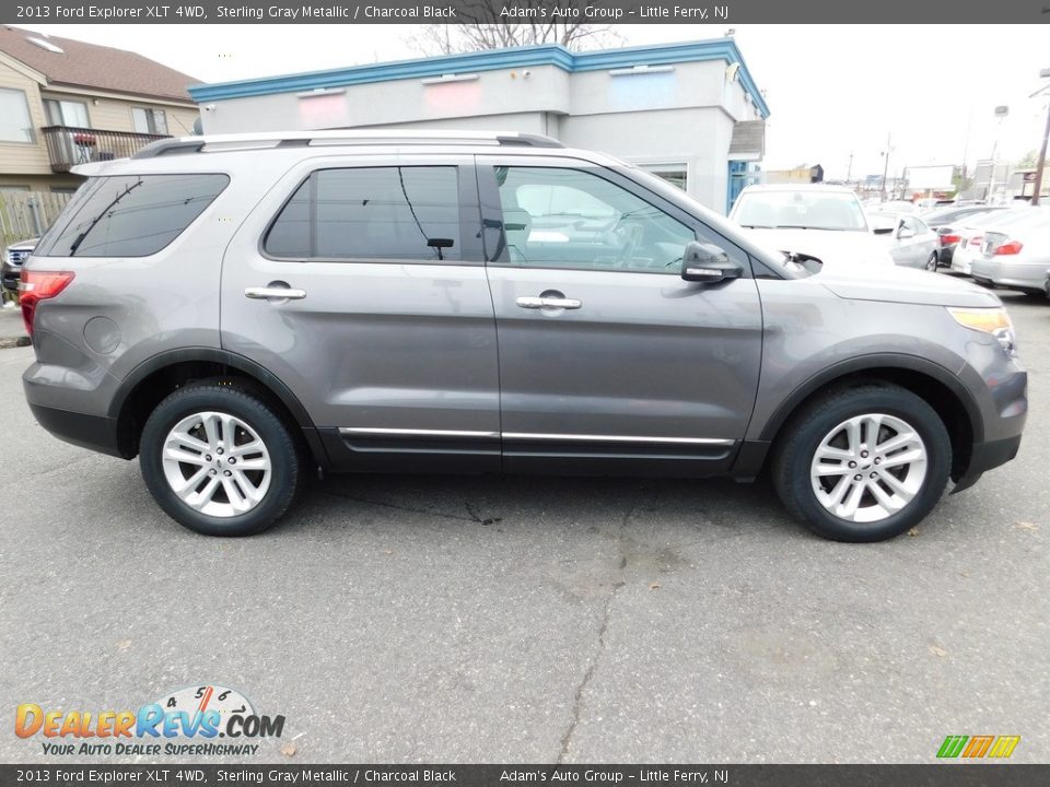 2013 Ford Explorer XLT 4WD Sterling Gray Metallic / Charcoal Black Photo #4