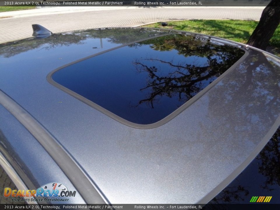 2013 Acura ILX 2.0L Technology Polished Metal Metallic / Parchment Photo #29