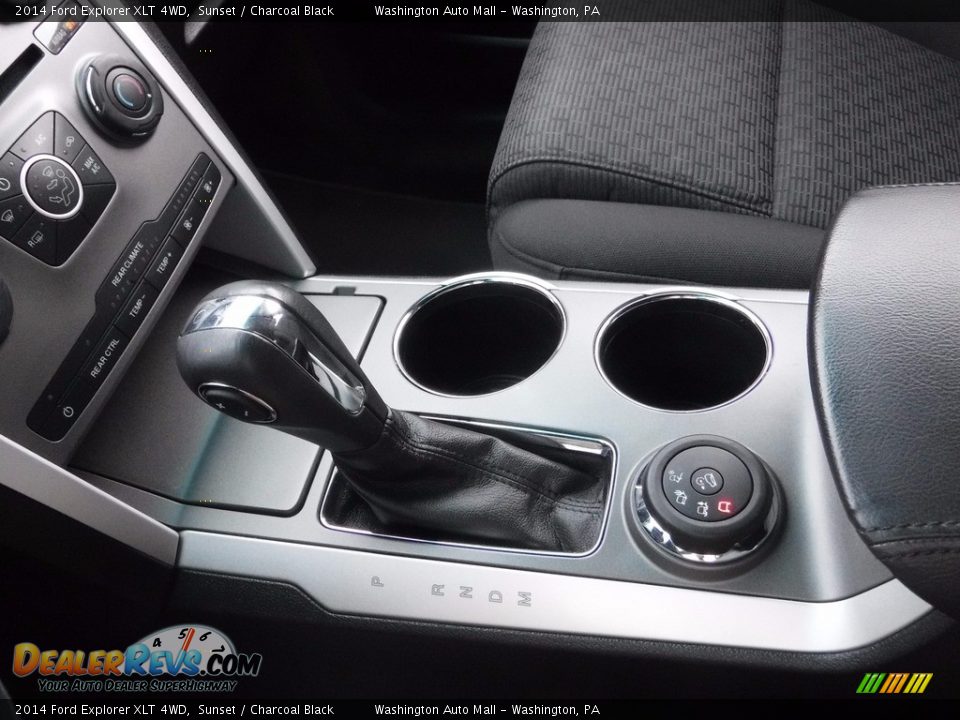 2014 Ford Explorer XLT 4WD Sunset / Charcoal Black Photo #18