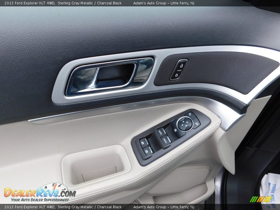 2013 Ford Explorer XLT 4WD Sterling Gray Metallic / Charcoal Black Photo #11