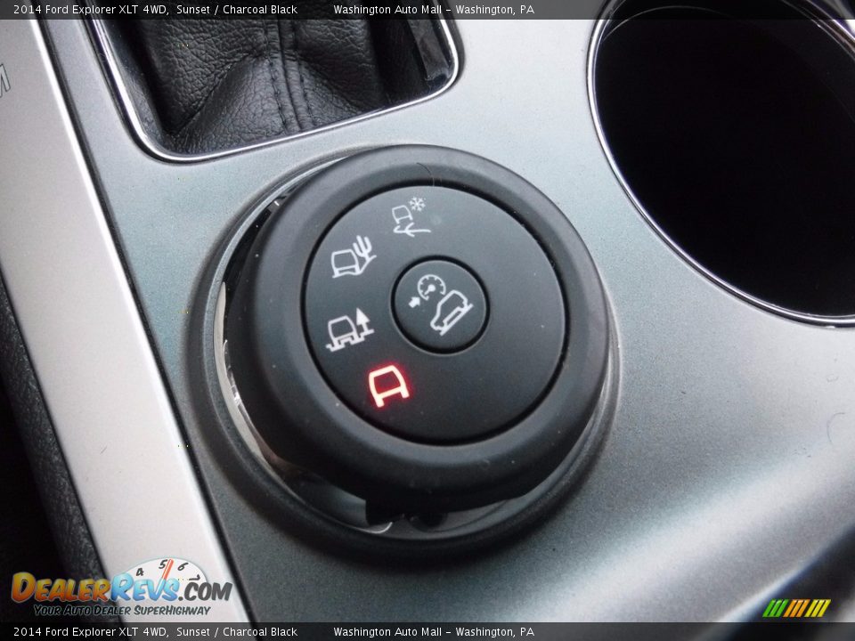2014 Ford Explorer XLT 4WD Sunset / Charcoal Black Photo #19