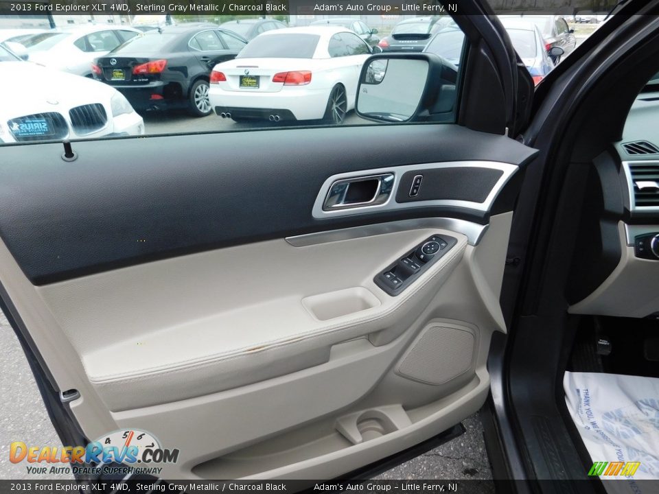 2013 Ford Explorer XLT 4WD Sterling Gray Metallic / Charcoal Black Photo #12