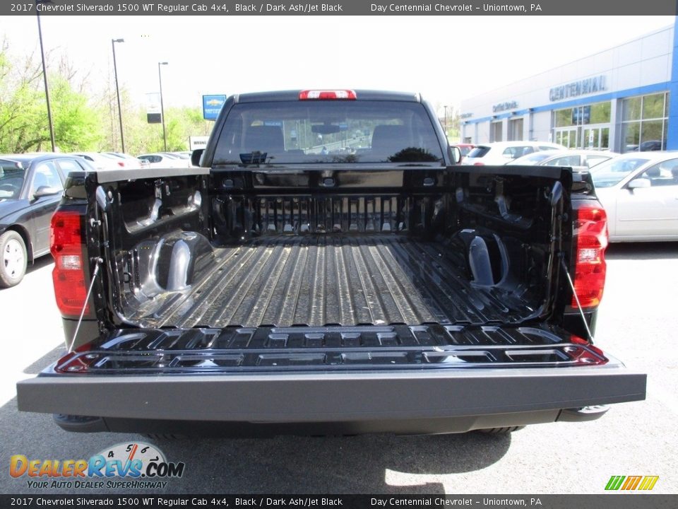 2017 Chevrolet Silverado 1500 WT Regular Cab 4x4 Black / Dark Ash/Jet Black Photo #8