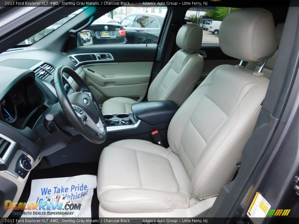 2013 Ford Explorer XLT 4WD Sterling Gray Metallic / Charcoal Black Photo #15