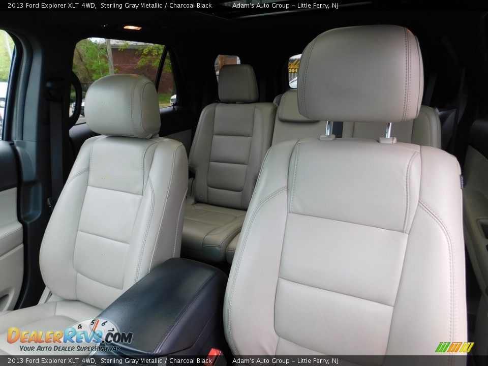 2013 Ford Explorer XLT 4WD Sterling Gray Metallic / Charcoal Black Photo #16