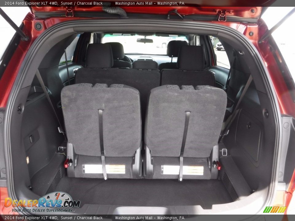 2014 Ford Explorer XLT 4WD Sunset / Charcoal Black Photo #26