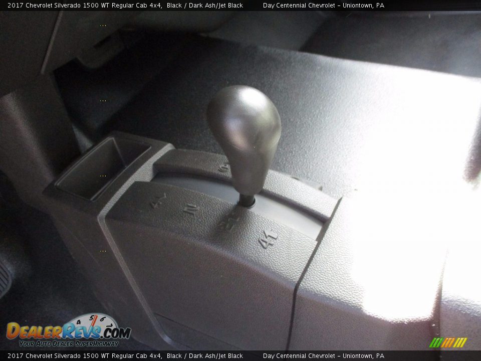 2017 Chevrolet Silverado 1500 WT Regular Cab 4x4 Black / Dark Ash/Jet Black Photo #15