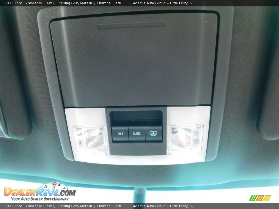 2013 Ford Explorer XLT 4WD Sterling Gray Metallic / Charcoal Black Photo #24