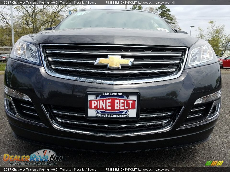 2017 Chevrolet Traverse Premier AWD Tungsten Metallic / Ebony Photo #2
