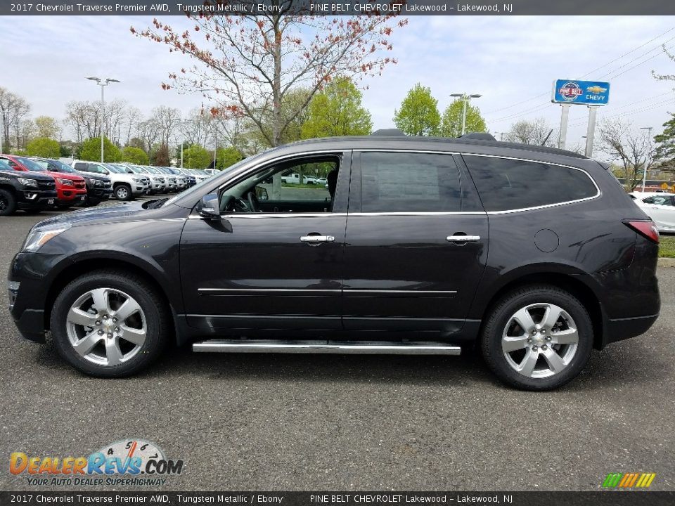 2017 Chevrolet Traverse Premier AWD Tungsten Metallic / Ebony Photo #3