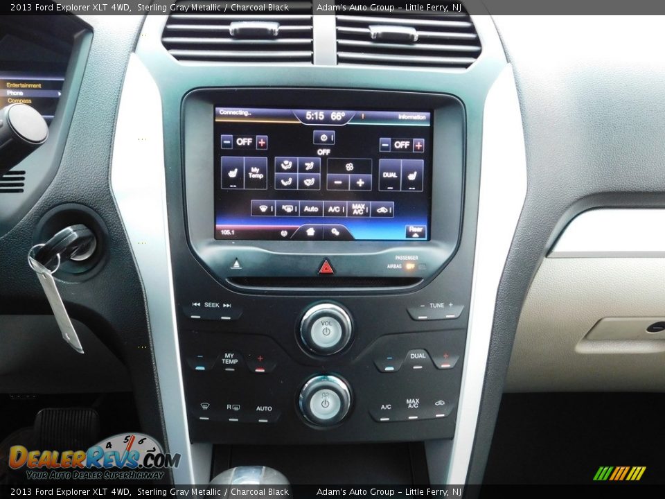 2013 Ford Explorer XLT 4WD Sterling Gray Metallic / Charcoal Black Photo #30