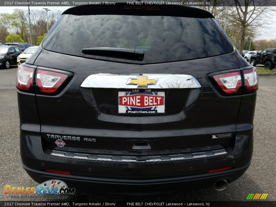 2017 Chevrolet Traverse Premier AWD Tungsten Metallic / Ebony Photo #5