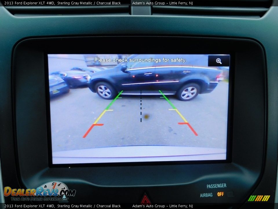2013 Ford Explorer XLT 4WD Sterling Gray Metallic / Charcoal Black Photo #33