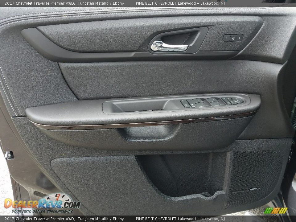 2017 Chevrolet Traverse Premier AWD Tungsten Metallic / Ebony Photo #6