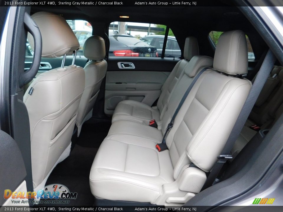 2013 Ford Explorer XLT 4WD Sterling Gray Metallic / Charcoal Black Photo #36