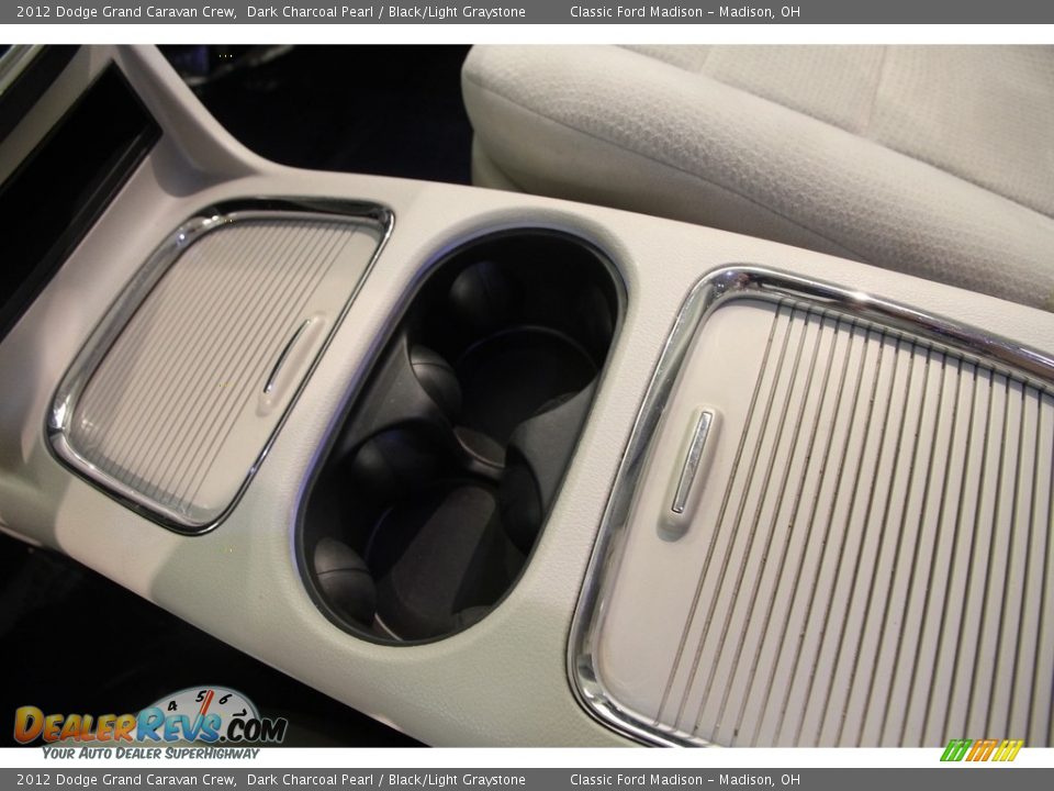 2012 Dodge Grand Caravan Crew Dark Charcoal Pearl / Black/Light Graystone Photo #13