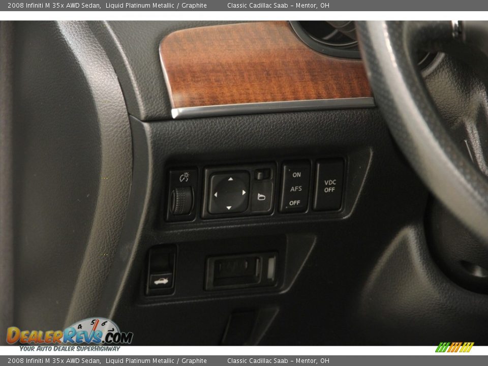2008 Infiniti M 35x AWD Sedan Liquid Platinum Metallic / Graphite Photo #7