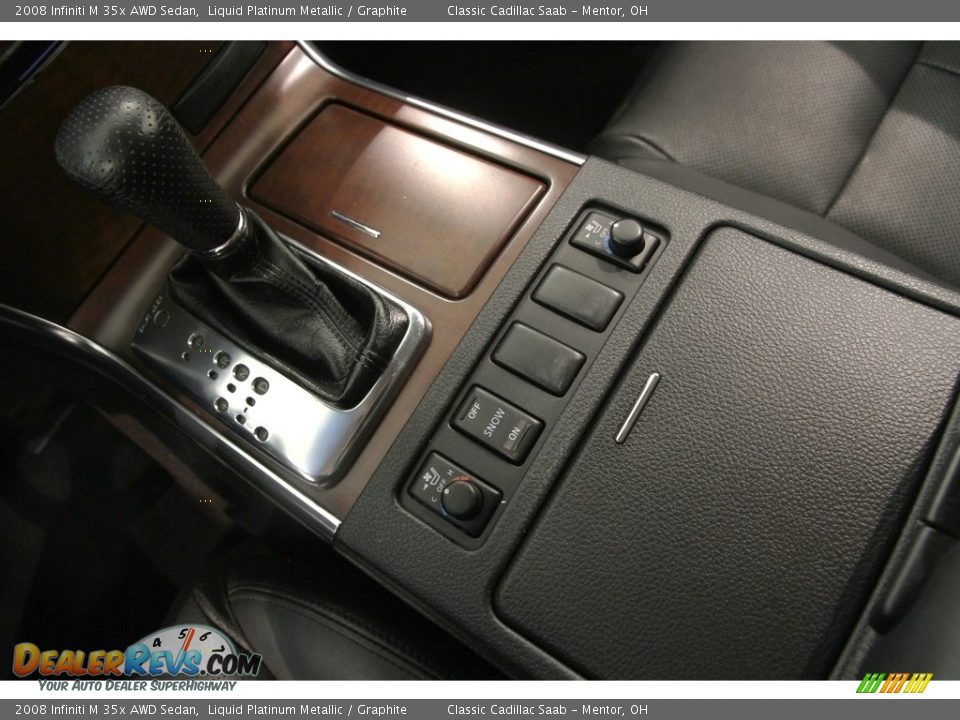 2008 Infiniti M 35x AWD Sedan Liquid Platinum Metallic / Graphite Photo #20