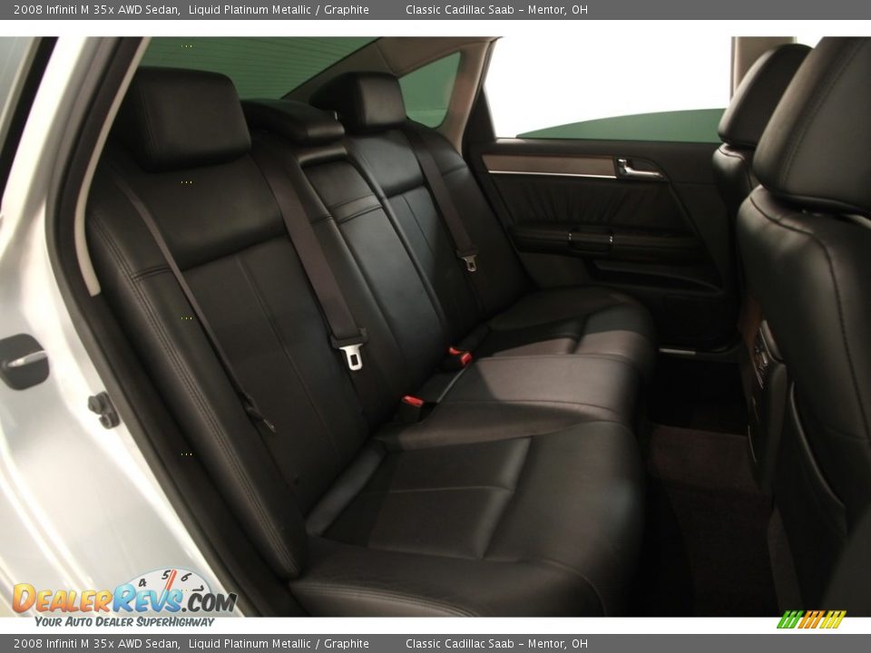 2008 Infiniti M 35x AWD Sedan Liquid Platinum Metallic / Graphite Photo #23