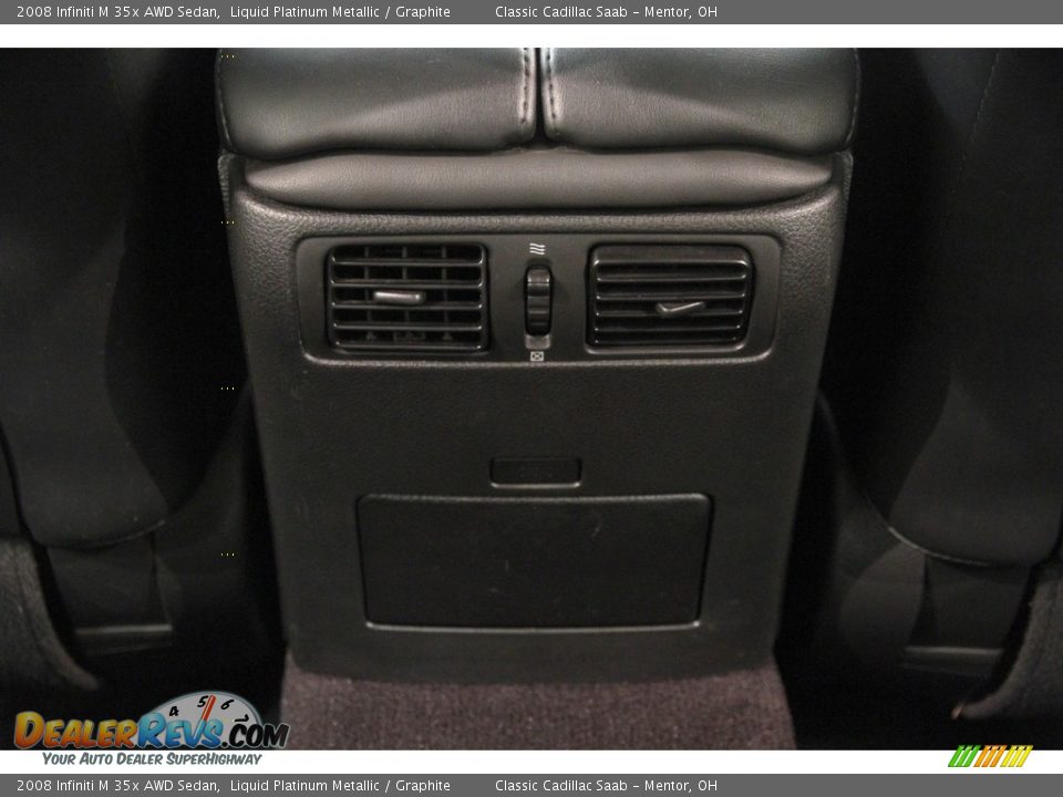 2008 Infiniti M 35x AWD Sedan Liquid Platinum Metallic / Graphite Photo #27