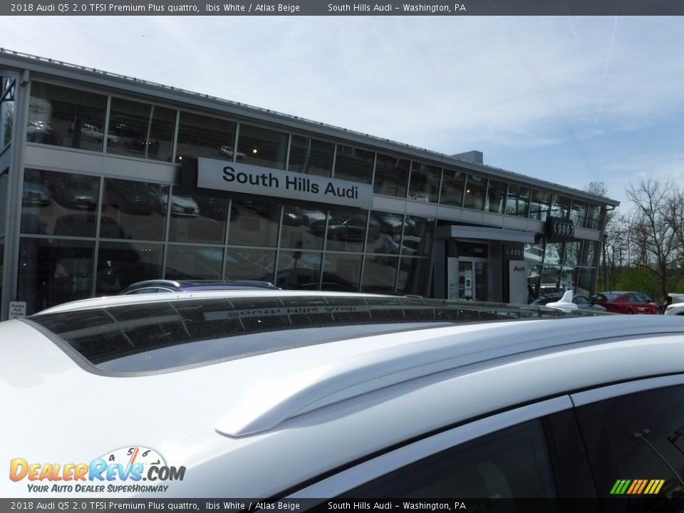 2018 Audi Q5 2.0 TFSI Premium Plus quattro Ibis White / Atlas Beige Photo #5