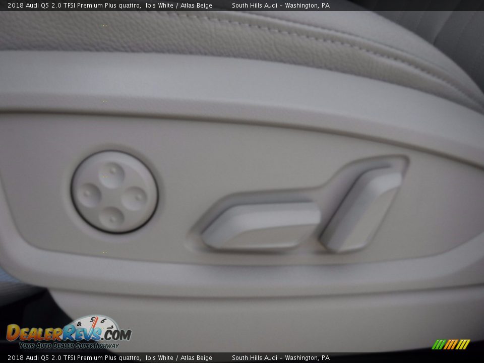 2018 Audi Q5 2.0 TFSI Premium Plus quattro Ibis White / Atlas Beige Photo #22