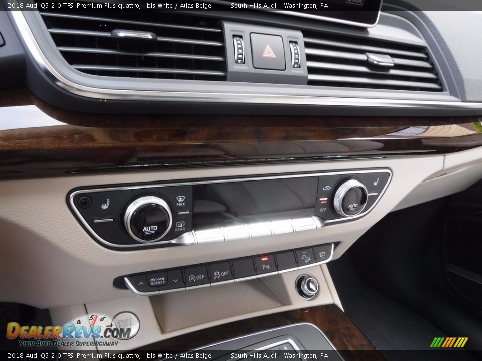 2018 Audi Q5 2.0 TFSI Premium Plus quattro Ibis White / Atlas Beige Photo #25