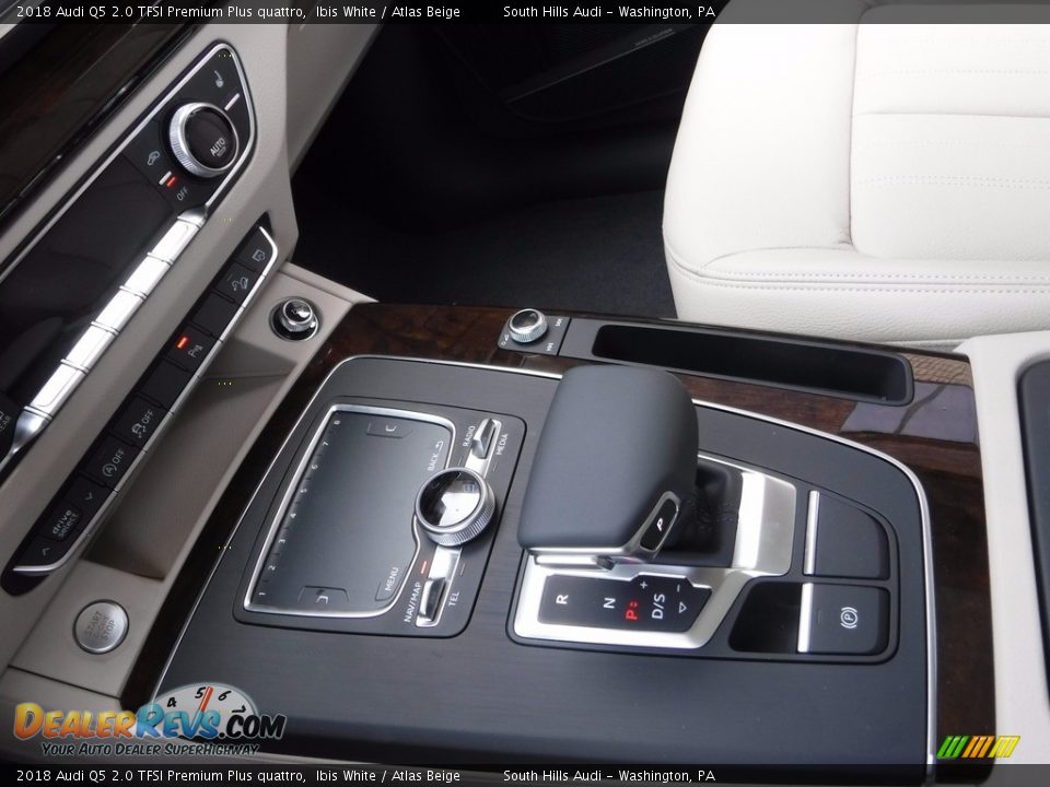 2018 Audi Q5 2.0 TFSI Premium Plus quattro Ibis White / Atlas Beige Photo #26