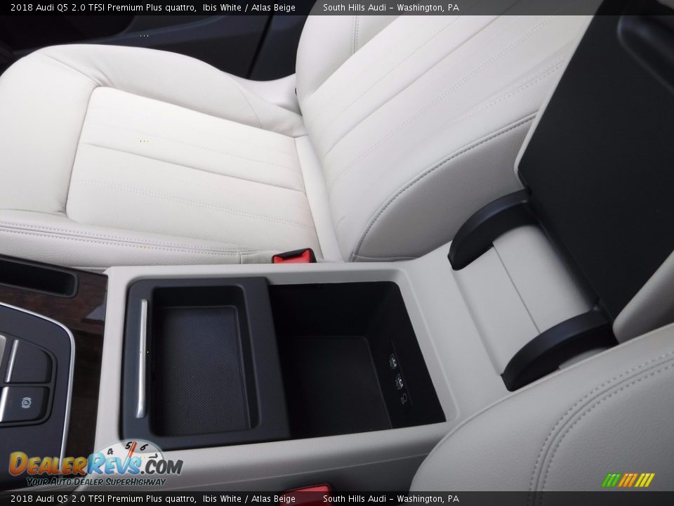 2018 Audi Q5 2.0 TFSI Premium Plus quattro Ibis White / Atlas Beige Photo #31