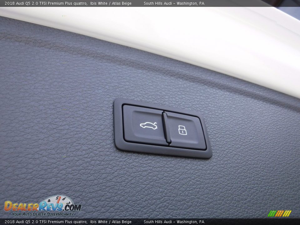 2018 Audi Q5 2.0 TFSI Premium Plus quattro Ibis White / Atlas Beige Photo #35