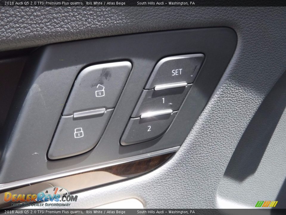 2018 Audi Q5 2.0 TFSI Premium Plus quattro Ibis White / Atlas Beige Photo #18