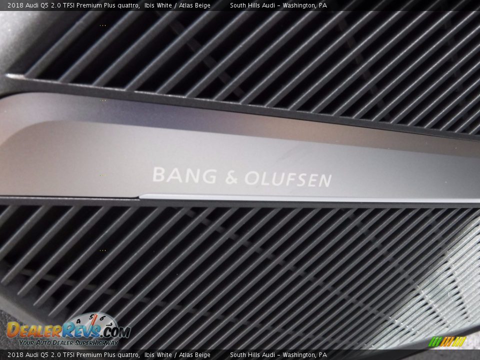 2018 Audi Q5 2.0 TFSI Premium Plus quattro Ibis White / Atlas Beige Photo #19