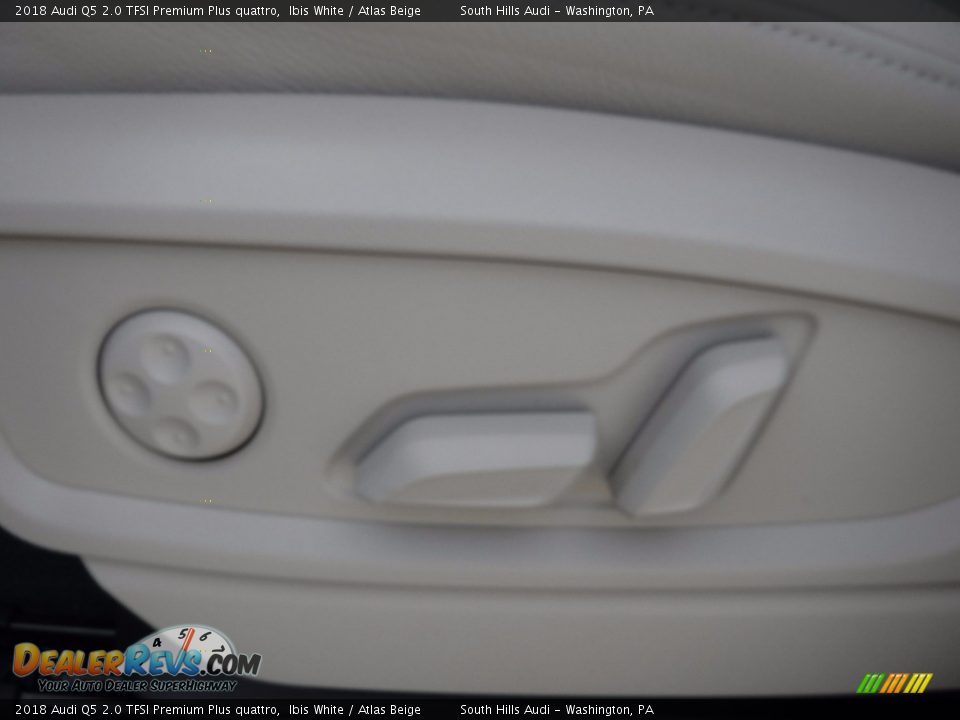 2018 Audi Q5 2.0 TFSI Premium Plus quattro Ibis White / Atlas Beige Photo #22