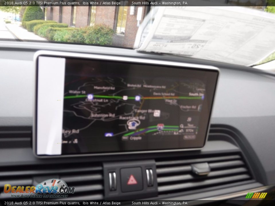 2018 Audi Q5 2.0 TFSI Premium Plus quattro Ibis White / Atlas Beige Photo #23