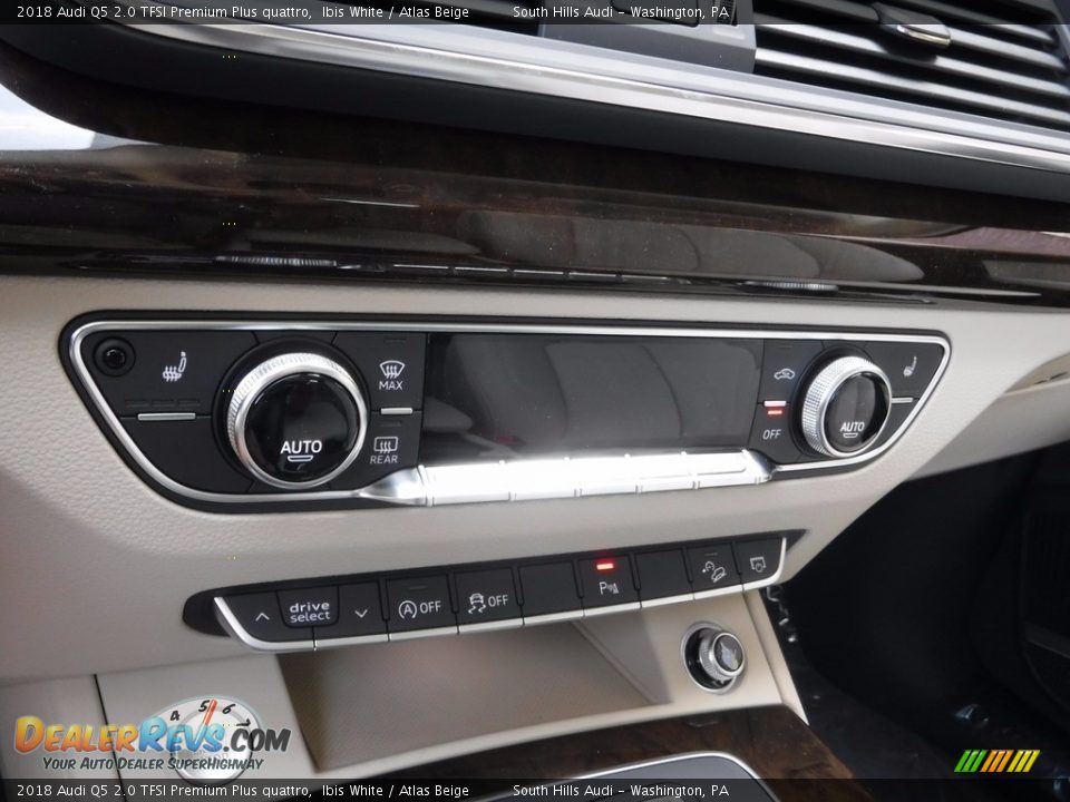 2018 Audi Q5 2.0 TFSI Premium Plus quattro Ibis White / Atlas Beige Photo #26