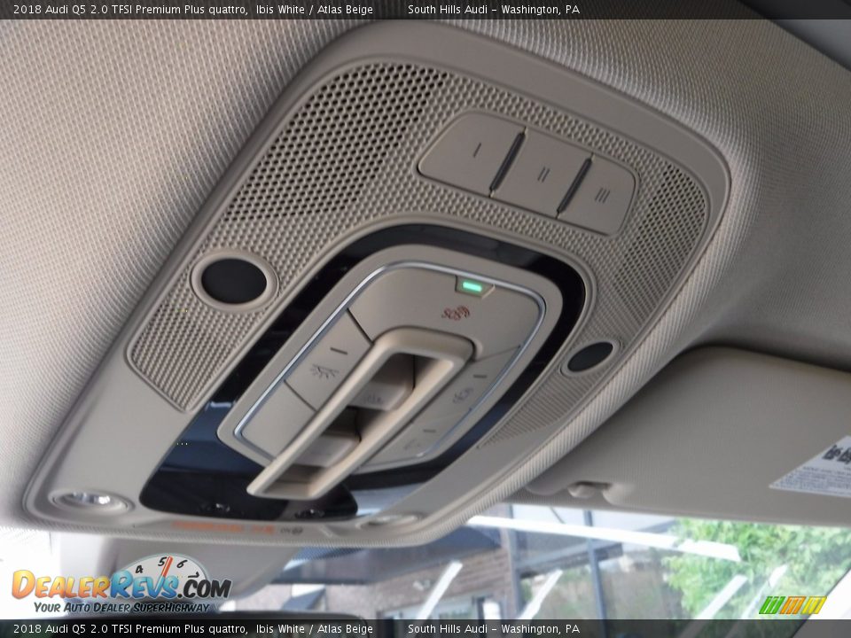 2018 Audi Q5 2.0 TFSI Premium Plus quattro Ibis White / Atlas Beige Photo #27