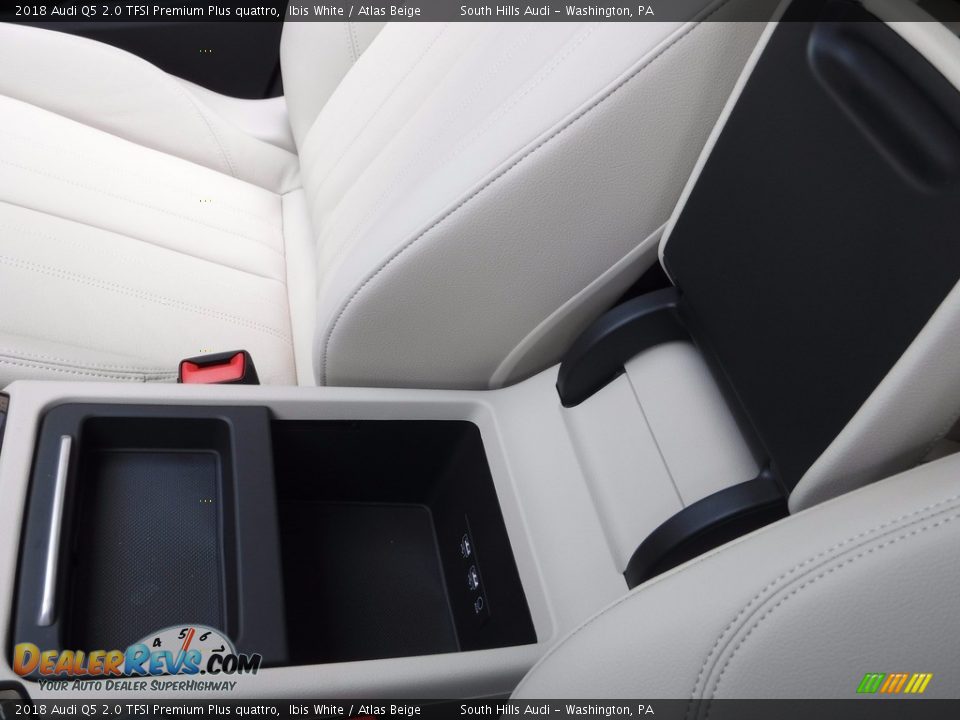 2018 Audi Q5 2.0 TFSI Premium Plus quattro Ibis White / Atlas Beige Photo #31