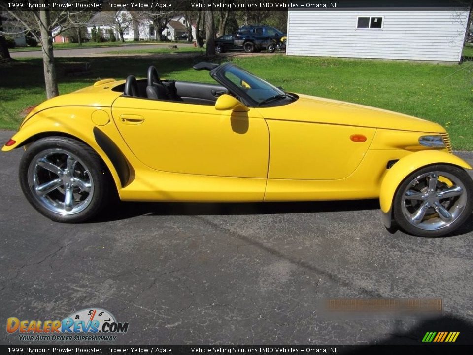 1999 Plymouth Prowler Roadster Prowler Yellow / Agate Photo #1