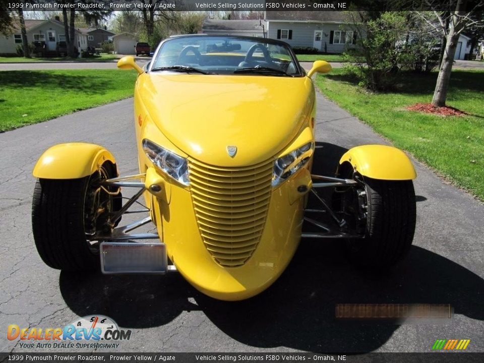 1999 Plymouth Prowler Roadster Prowler Yellow / Agate Photo #2