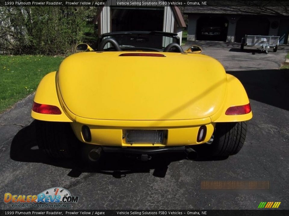 1999 Plymouth Prowler Roadster Prowler Yellow / Agate Photo #3