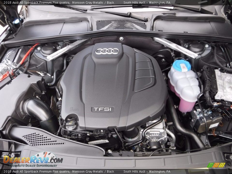 2018 Audi A5 Sportback Premium Plus quattro 2.0 Liter Turbocharged TFSI DOHC 16-Valve VVT 4 Cylinder Engine Photo #18