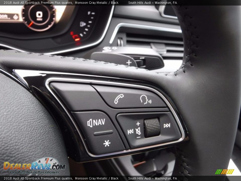 Controls of 2018 Audi A5 Sportback Premium Plus quattro Photo #33