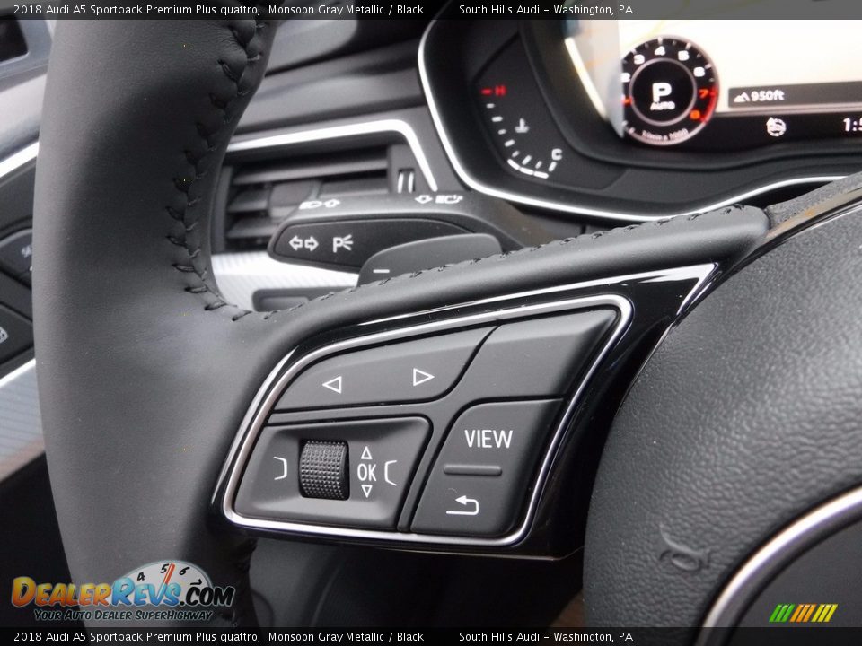 Controls of 2018 Audi A5 Sportback Premium Plus quattro Photo #34