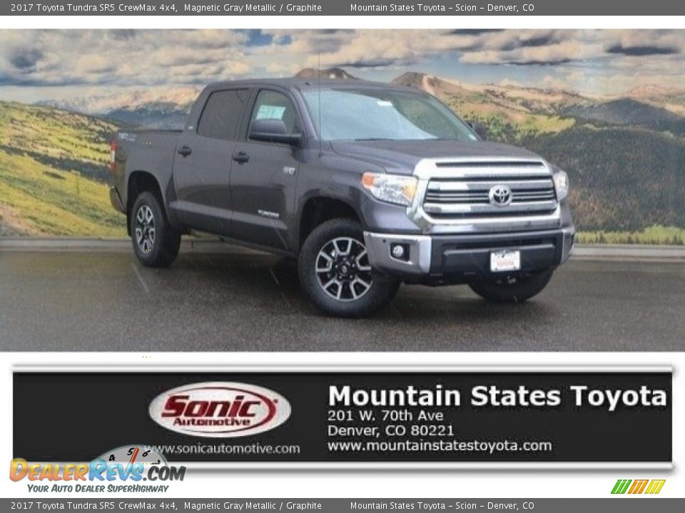 2017 Toyota Tundra SR5 CrewMax 4x4 Magnetic Gray Metallic / Graphite Photo #1