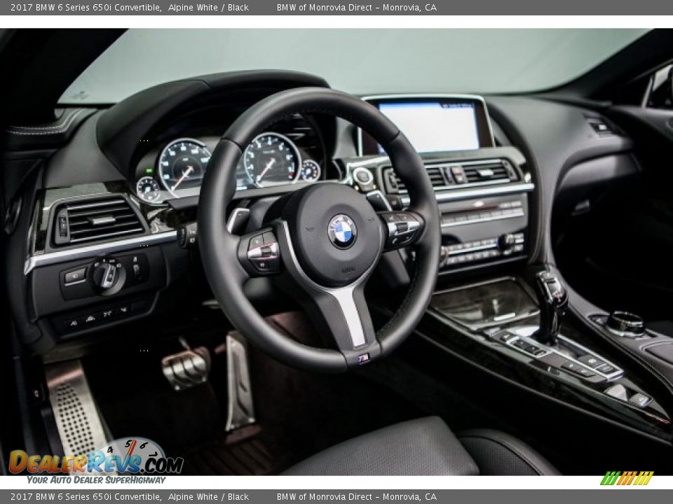 Dashboard of 2017 BMW 6 Series 650i Convertible Photo #5